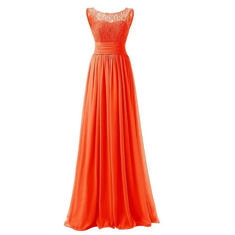 Lace Bridesmaid Dress Long Prom Wedding Maxi Dress Bodycon Party Dress