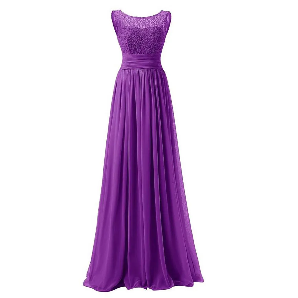Lace Bridesmaid Dress Long Prom Wedding Maxi Dress Bodycon Party Dress