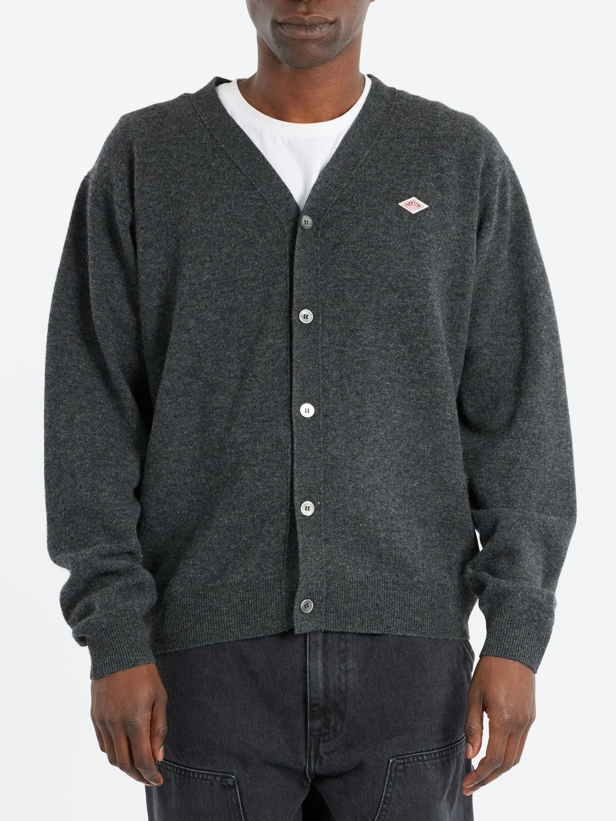 Lambswool V-Neck Cardigan