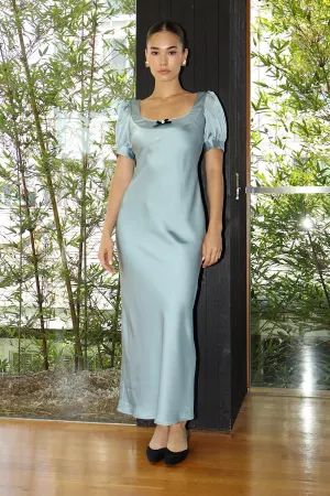 Laurel Satin Maxi Dress