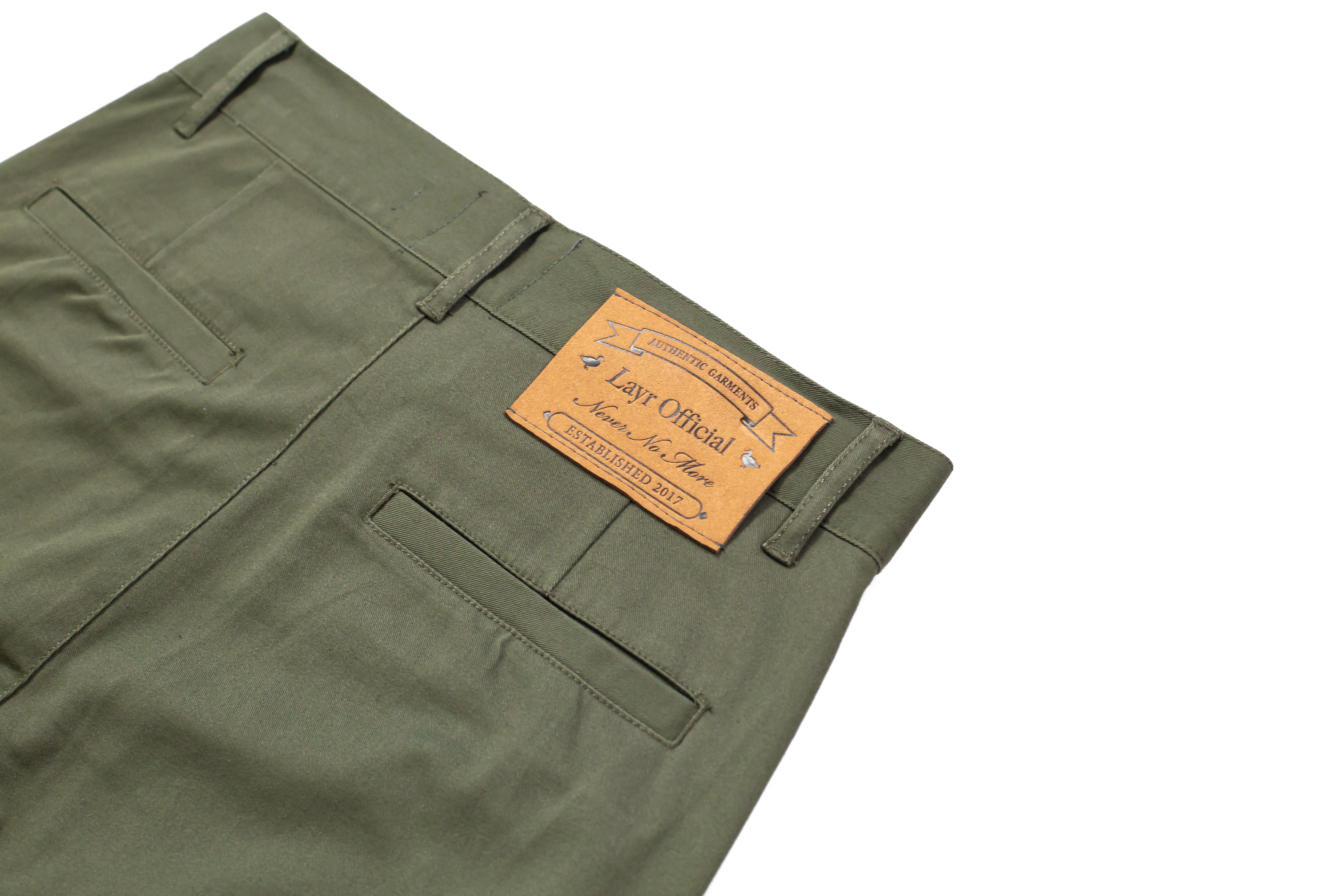 Layr Official Chino Work Pant Olive
