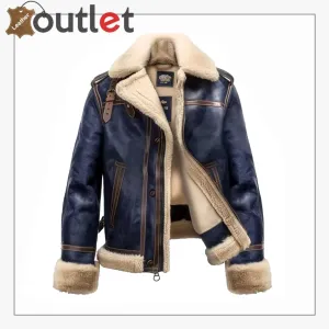 Leather B3 Bomber Jacket
