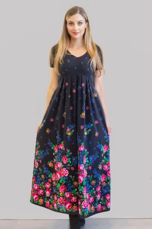 Lesia Black Maxi Dress