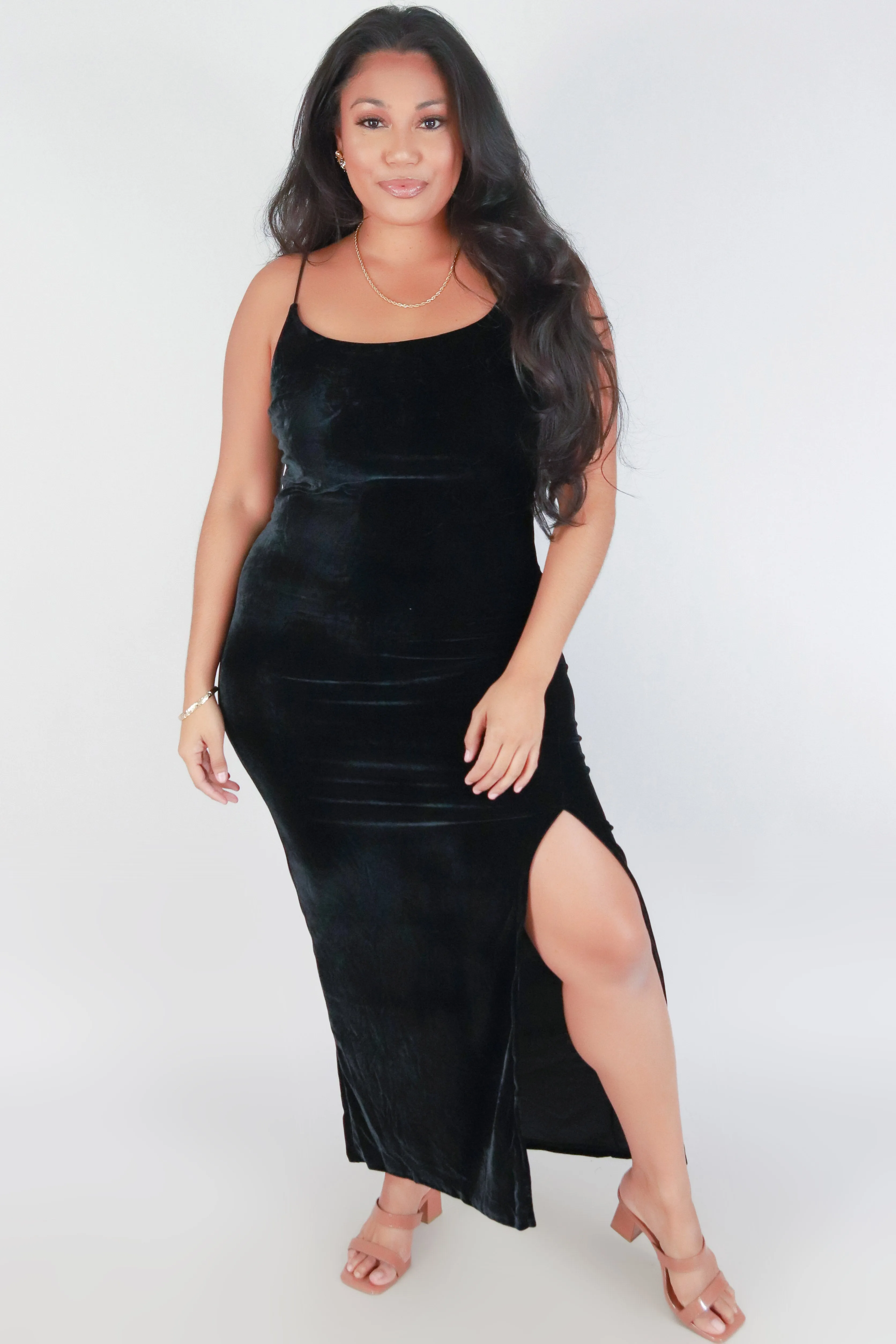 LET'S TALK ABOUT IT MAXI DRESS