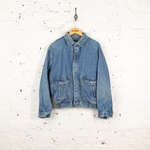 Levi's Denim Bomber Jacket - Blue - L