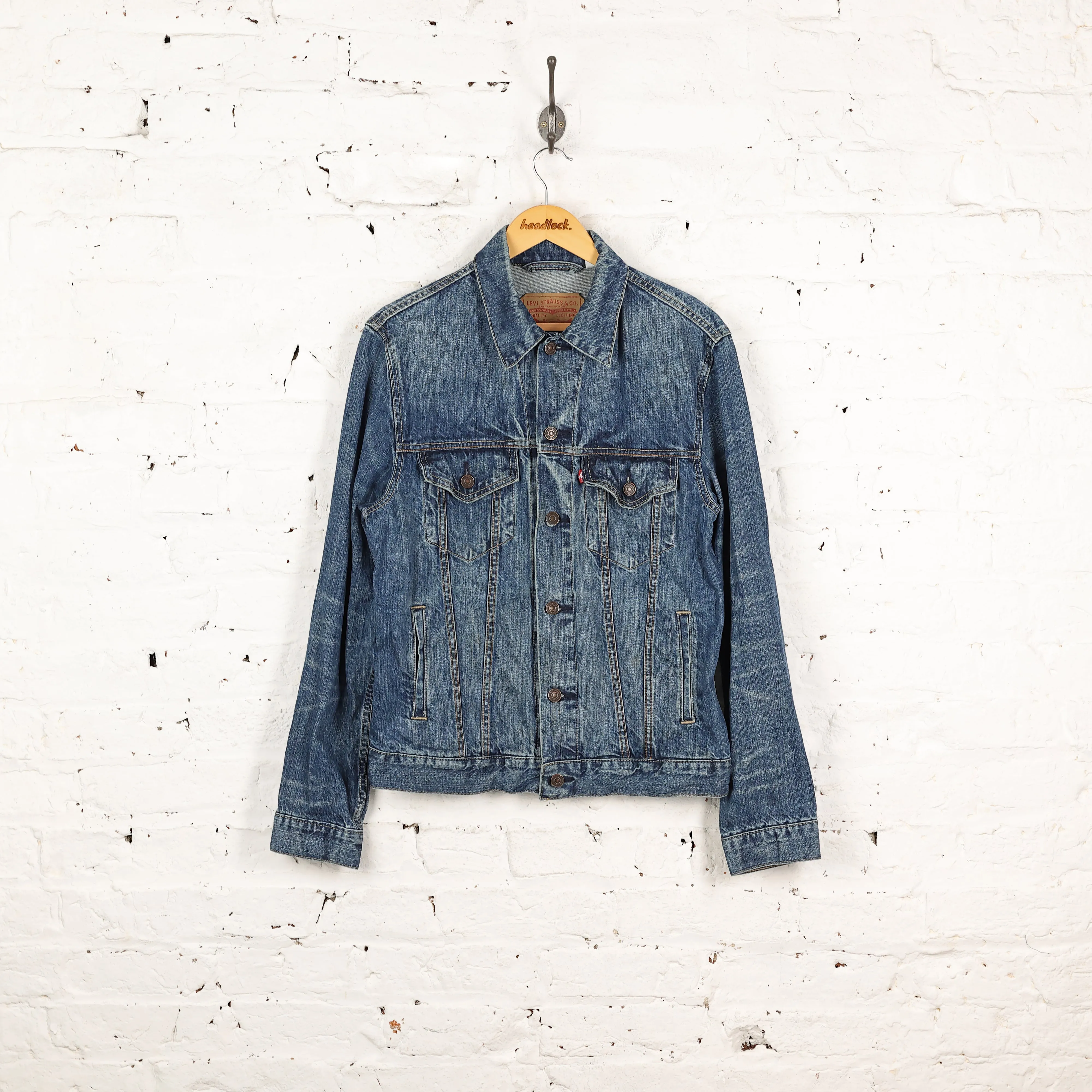 Levi's Denim Jacket - Blue - M