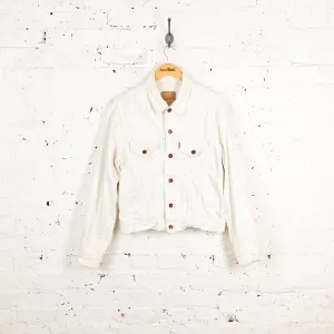 Levi's Denim Jacket - White - S