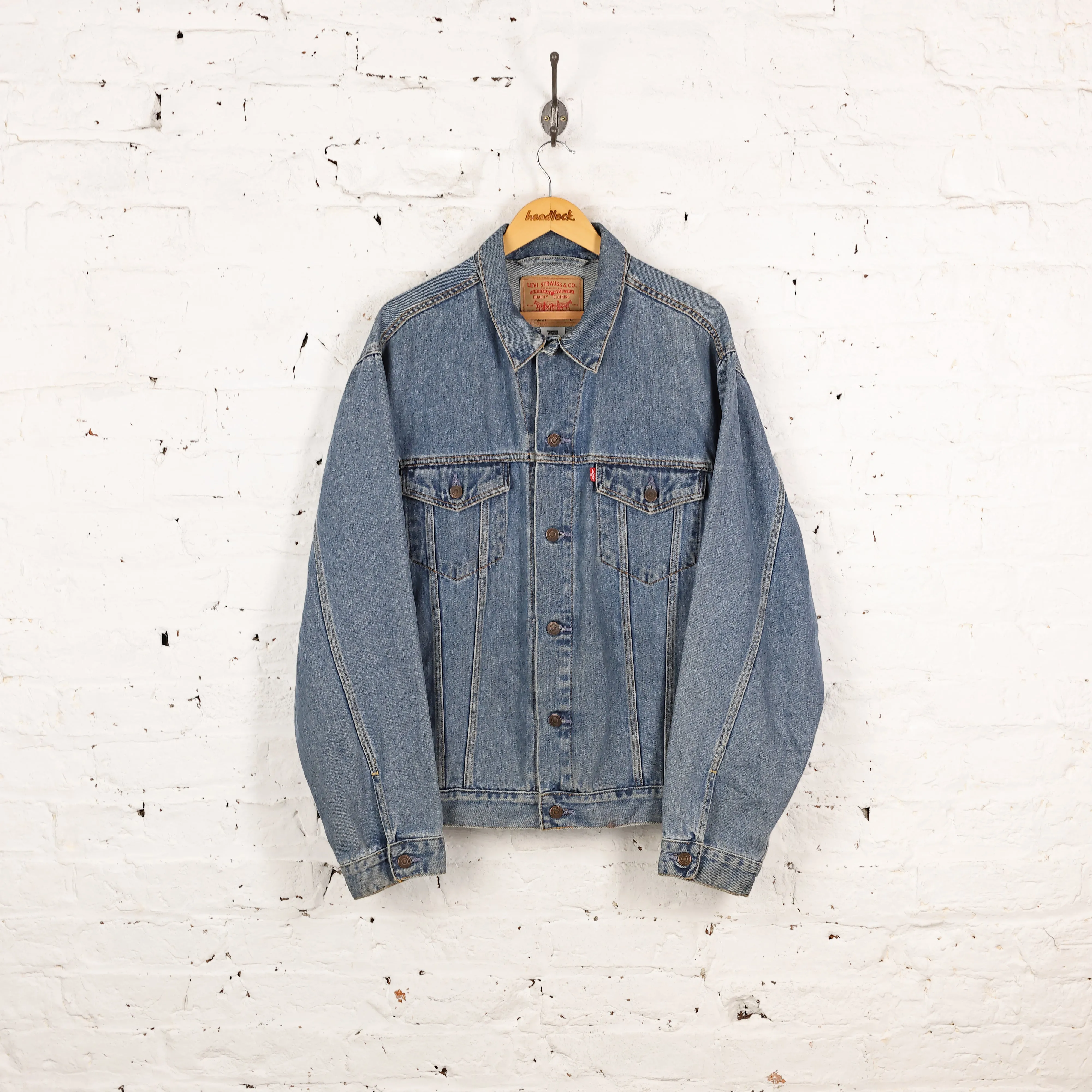 Levi's Standard Trucker Denim Jacket - Blue - L