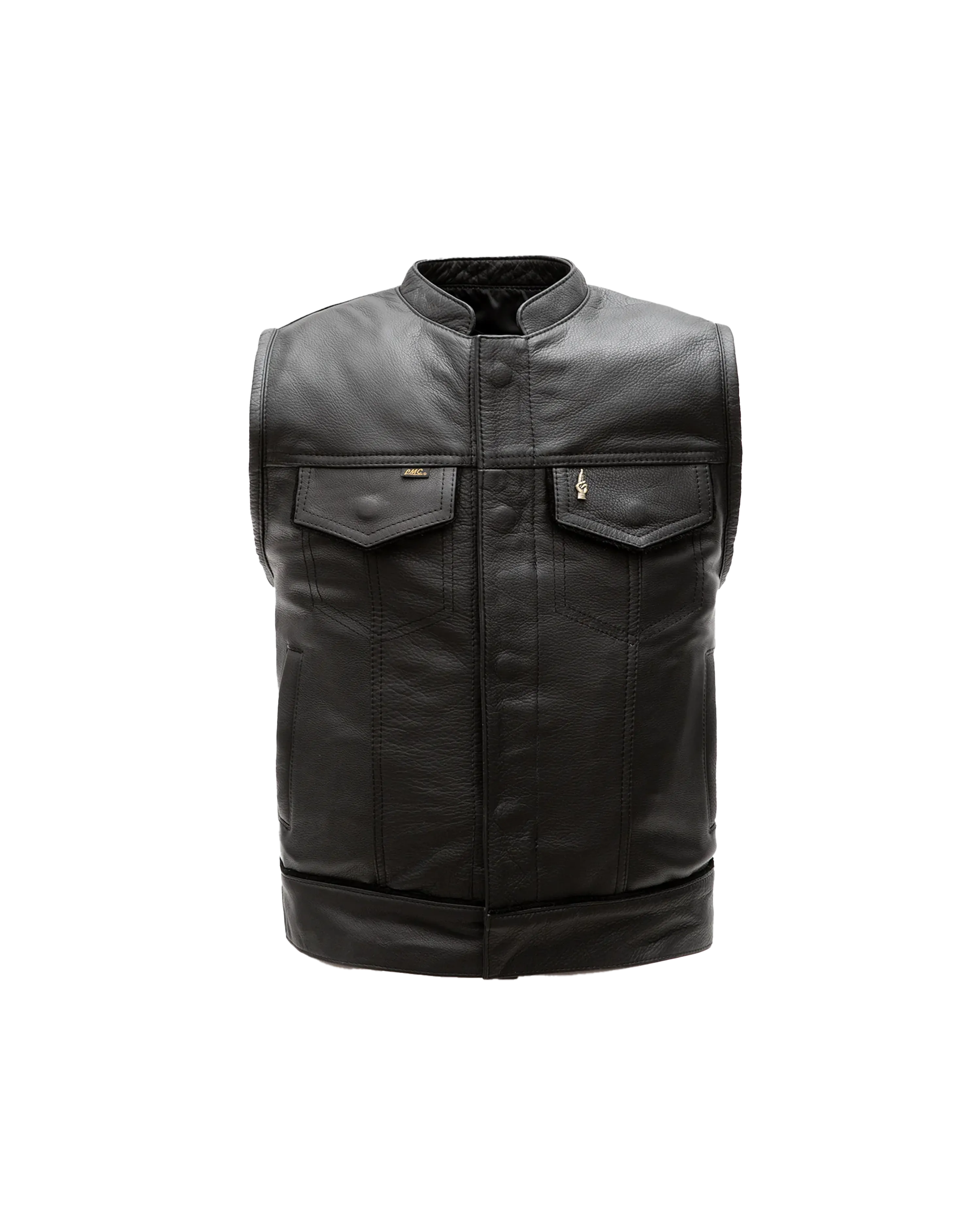 LMC X ESPINOZAS FULL LEATHER VEST