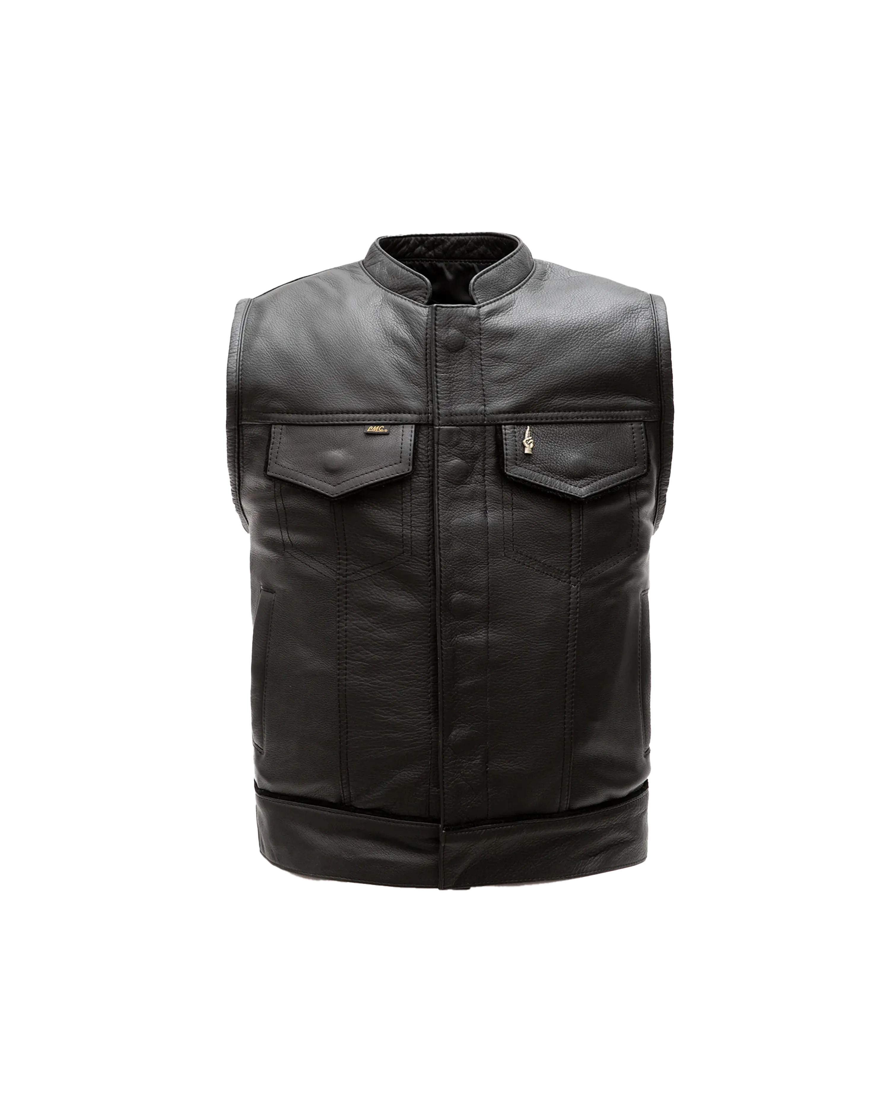 LMC X ESPINOZAS FULL LEATHER VEST