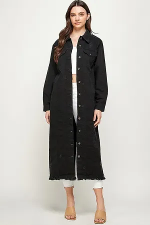 Long Denim Jacket