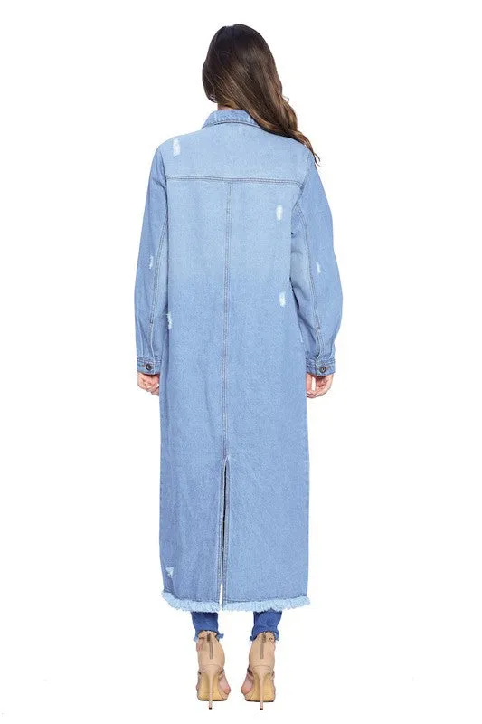 Long Denim Jacket