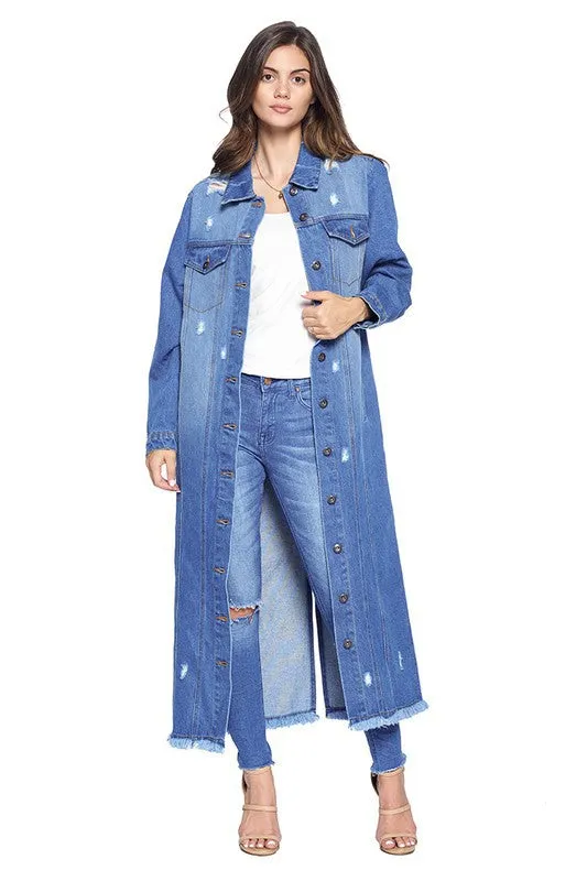 Long Denim Jacket