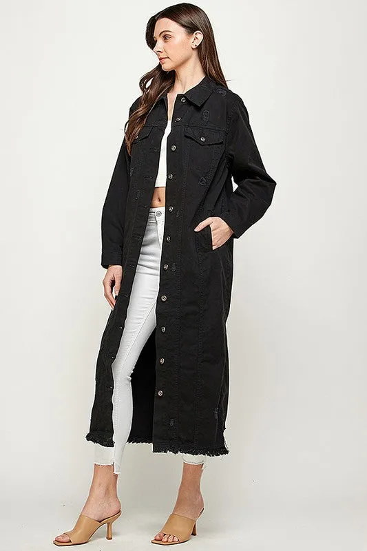 Long Denim Jacket