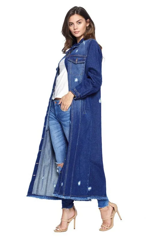 Long Denim Jacket