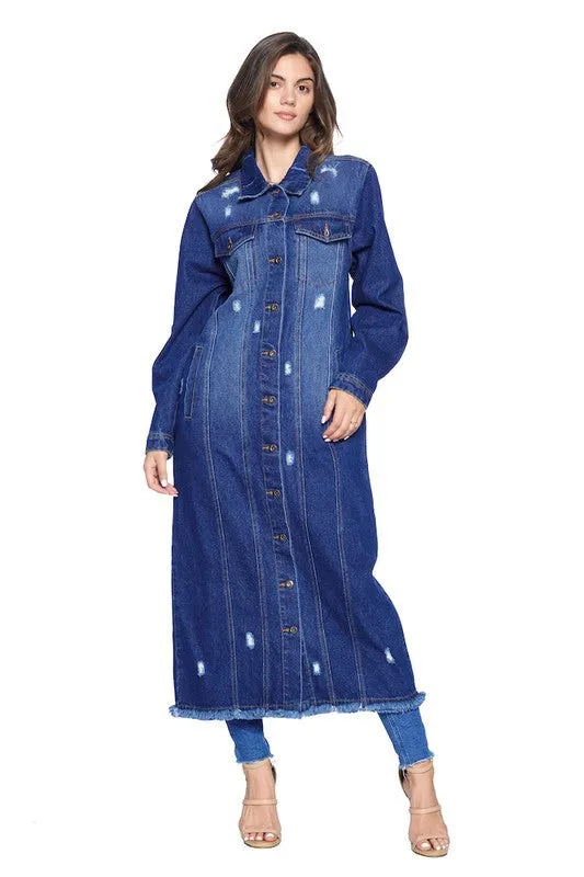 Long Denim Jacket