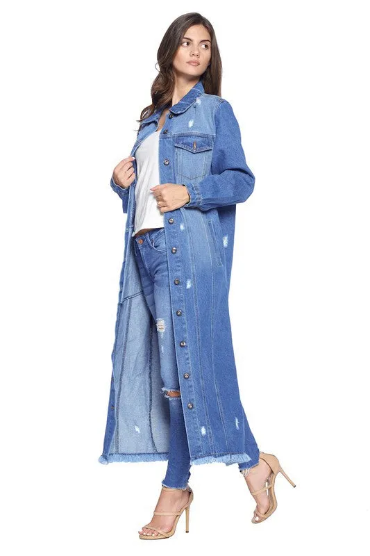 Long Denim Jacket