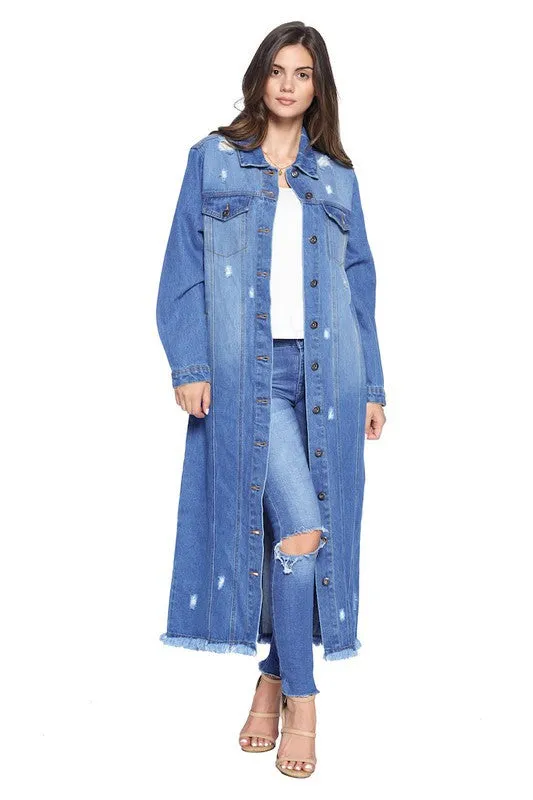 Long Denim Jacket