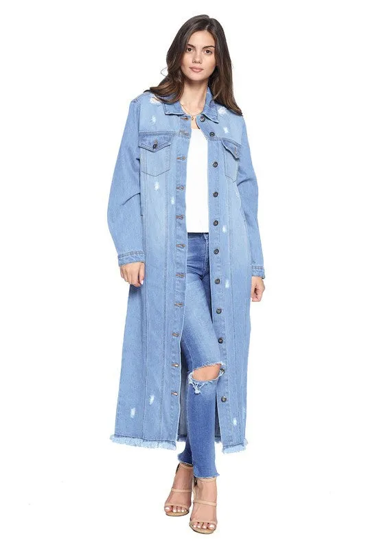 Long Denim Jacket