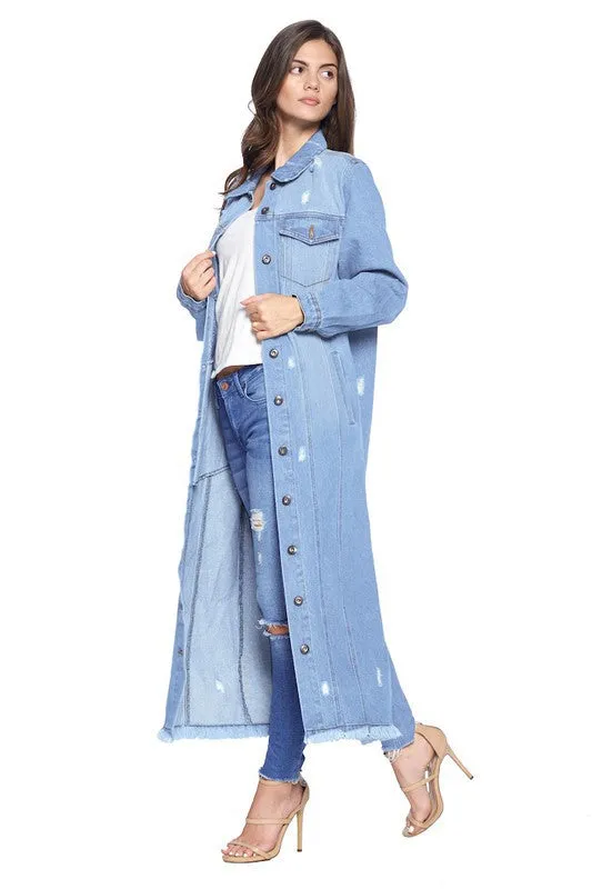 Long Denim Jacket