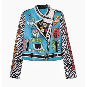LORDXX Vegan Leather Hip Hop Jacket