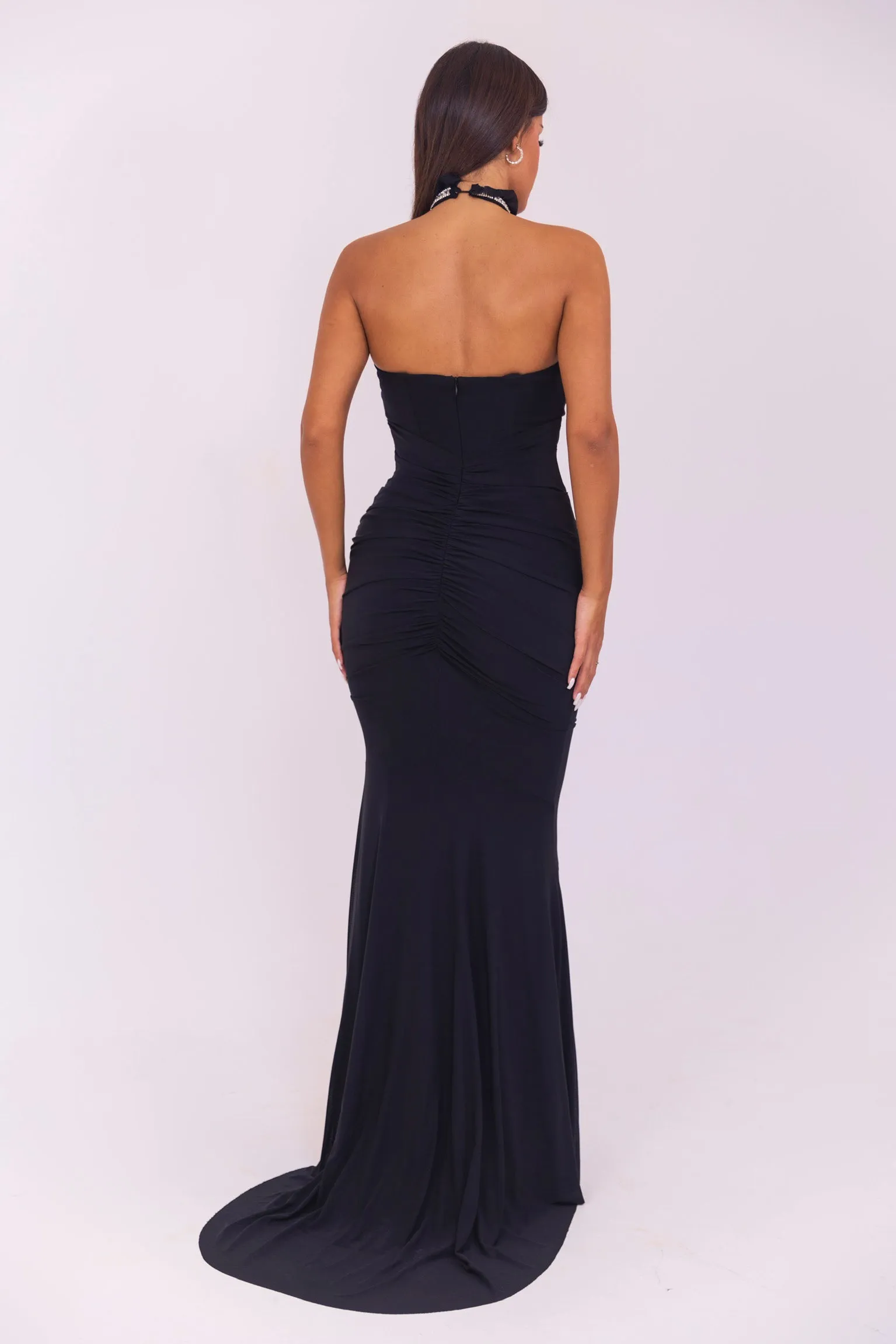Lorina Black Dress