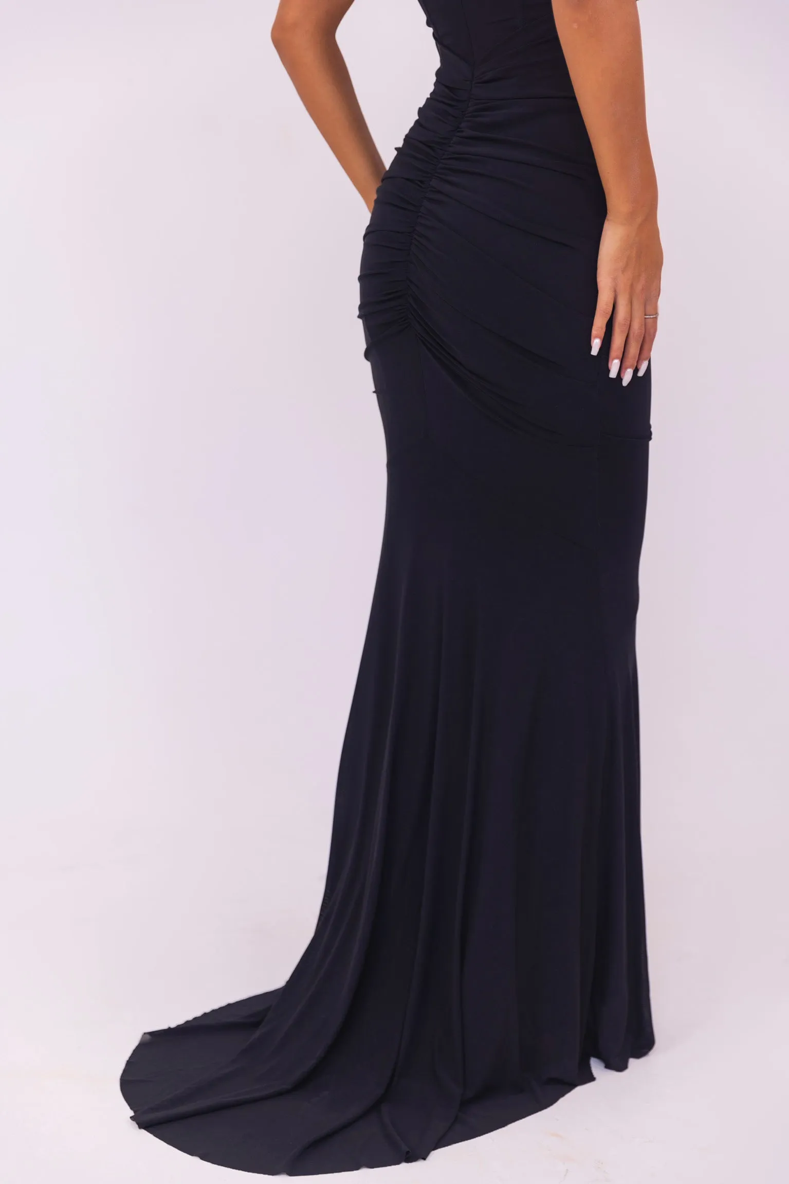 Lorina Black Dress