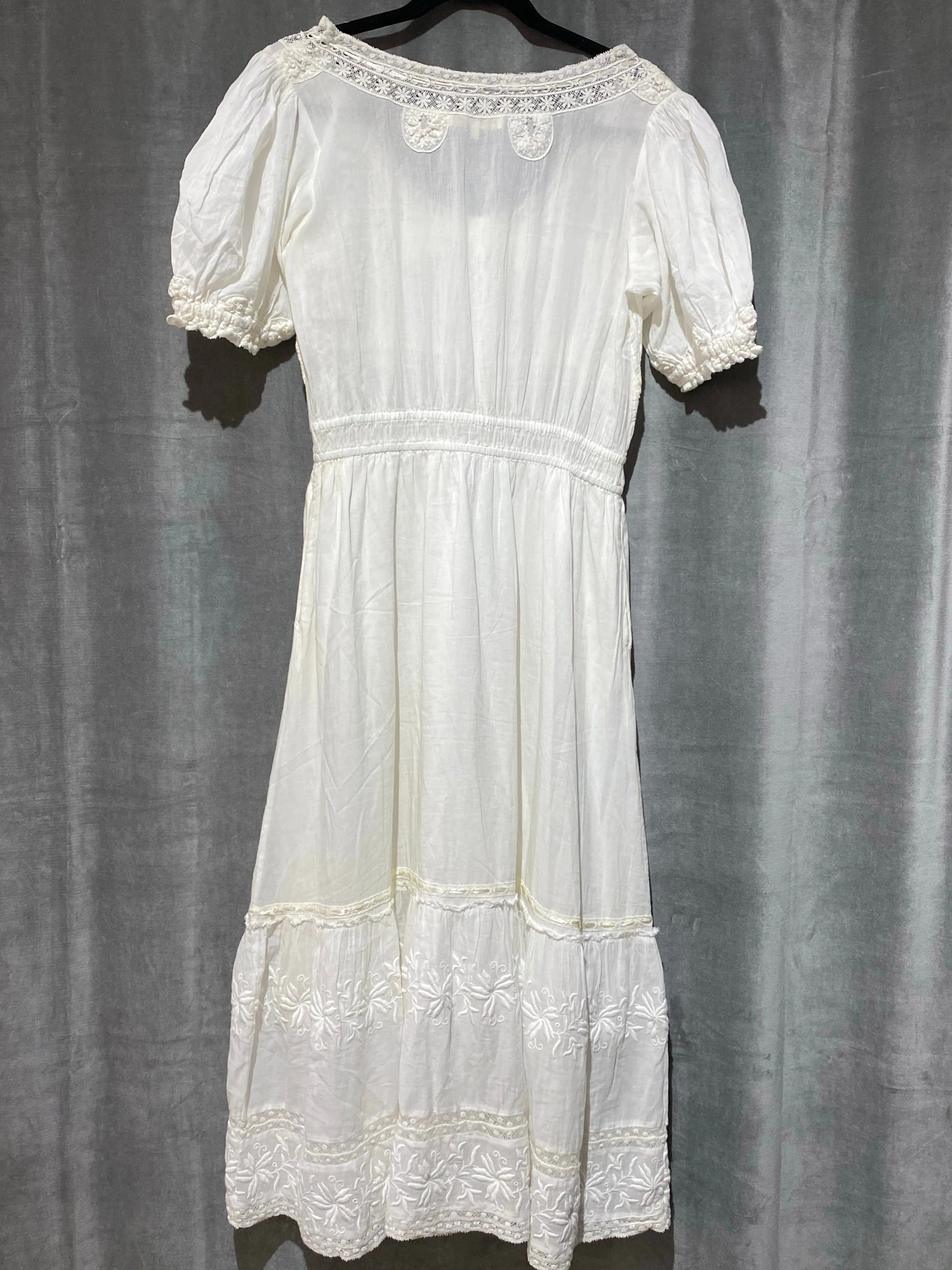 Love Shack Fancy Wendy: White Eyelet Dress