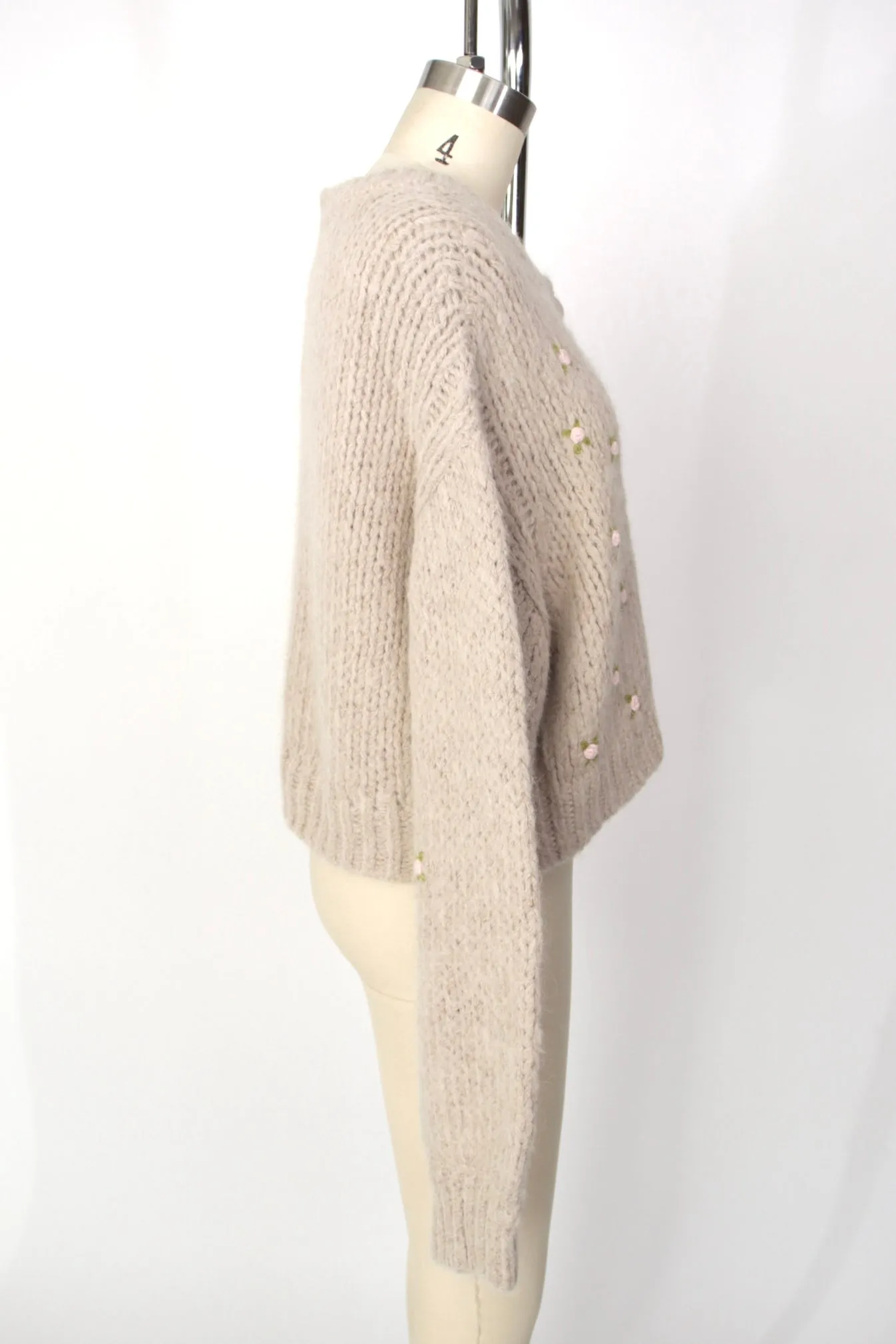 LoveShackFancy Emilie Alpaca Cardigan