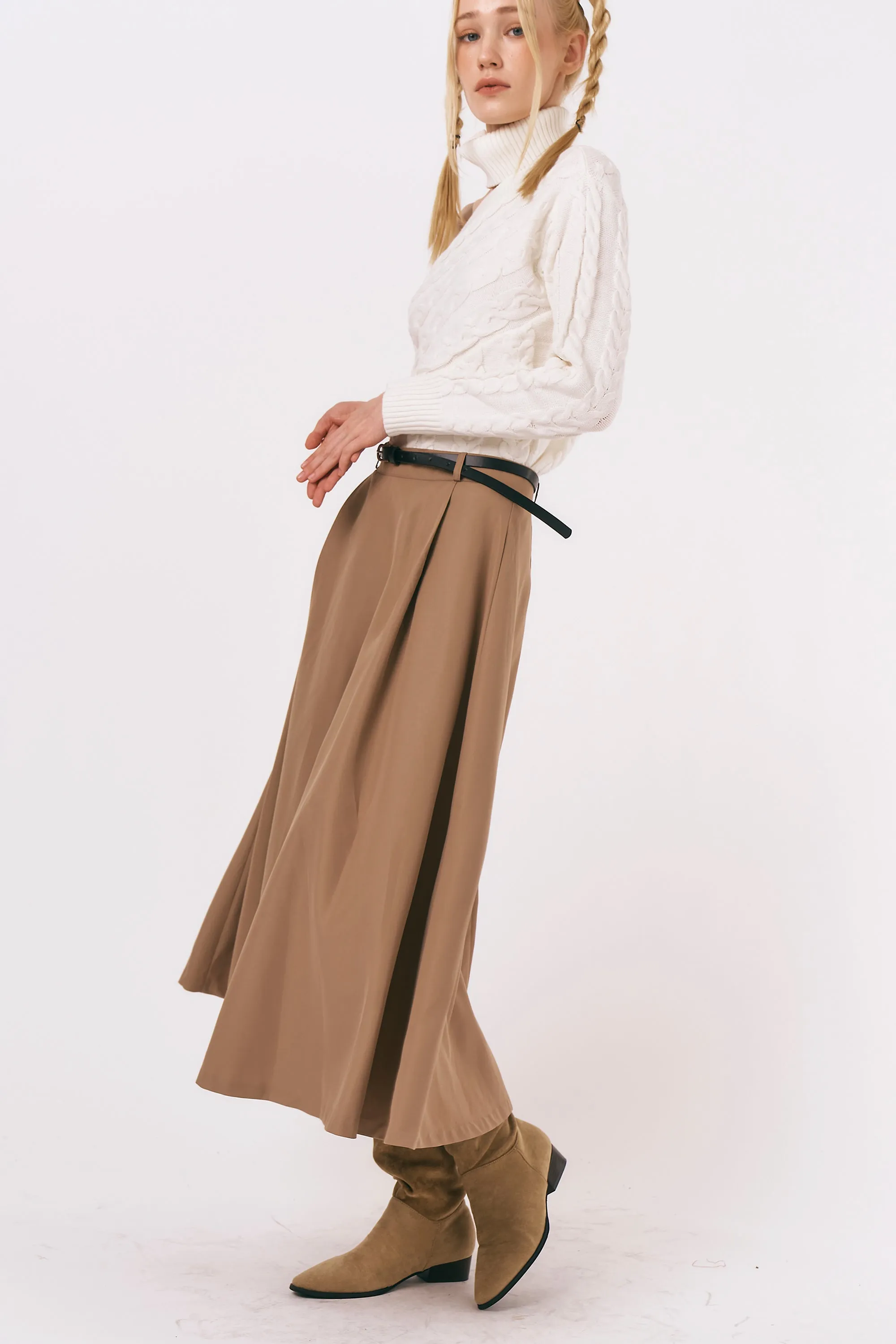 Lucia Oneshoulder Sweater Top