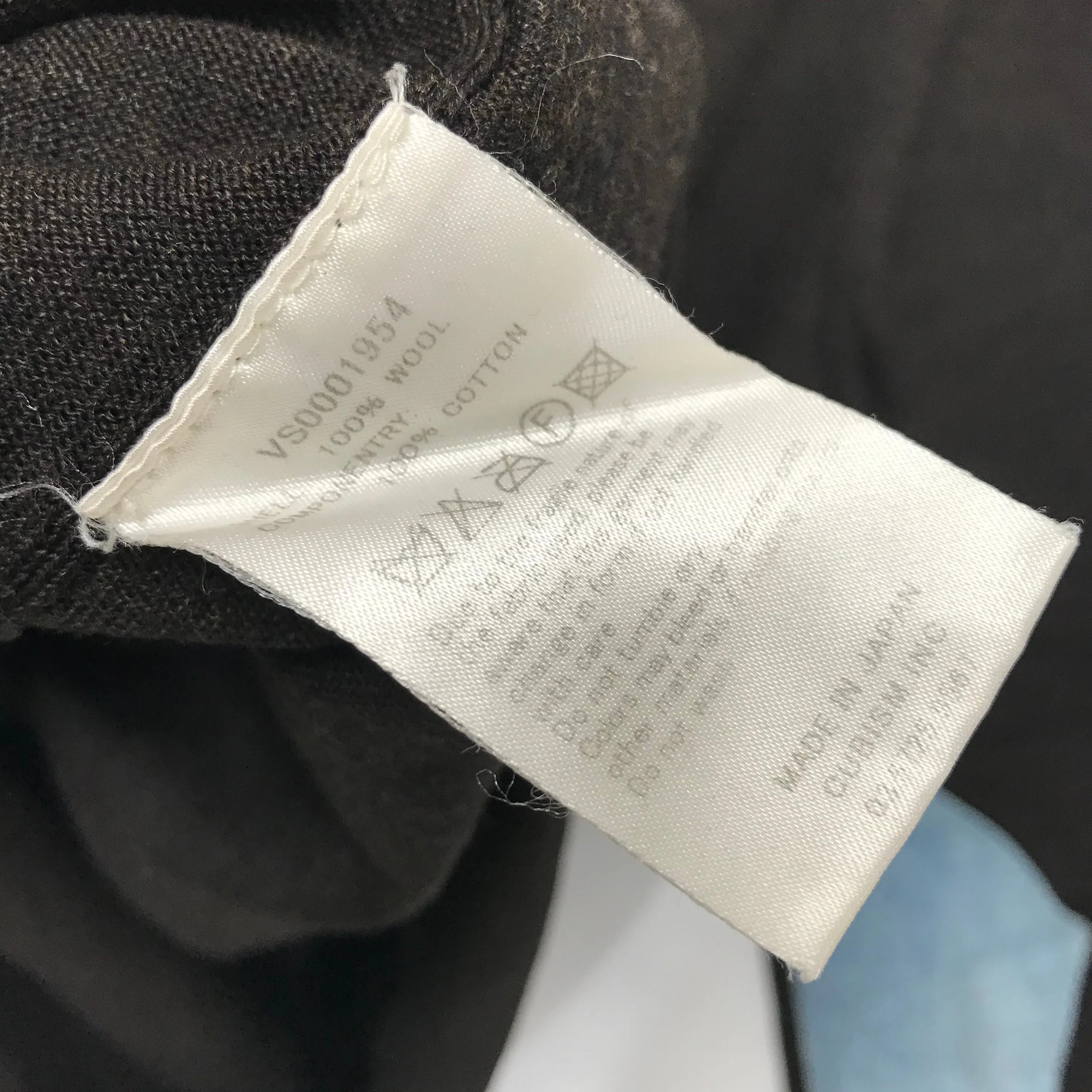 [M] VISVIM 11SS Selmer V-Neck Wool Sweater Brown