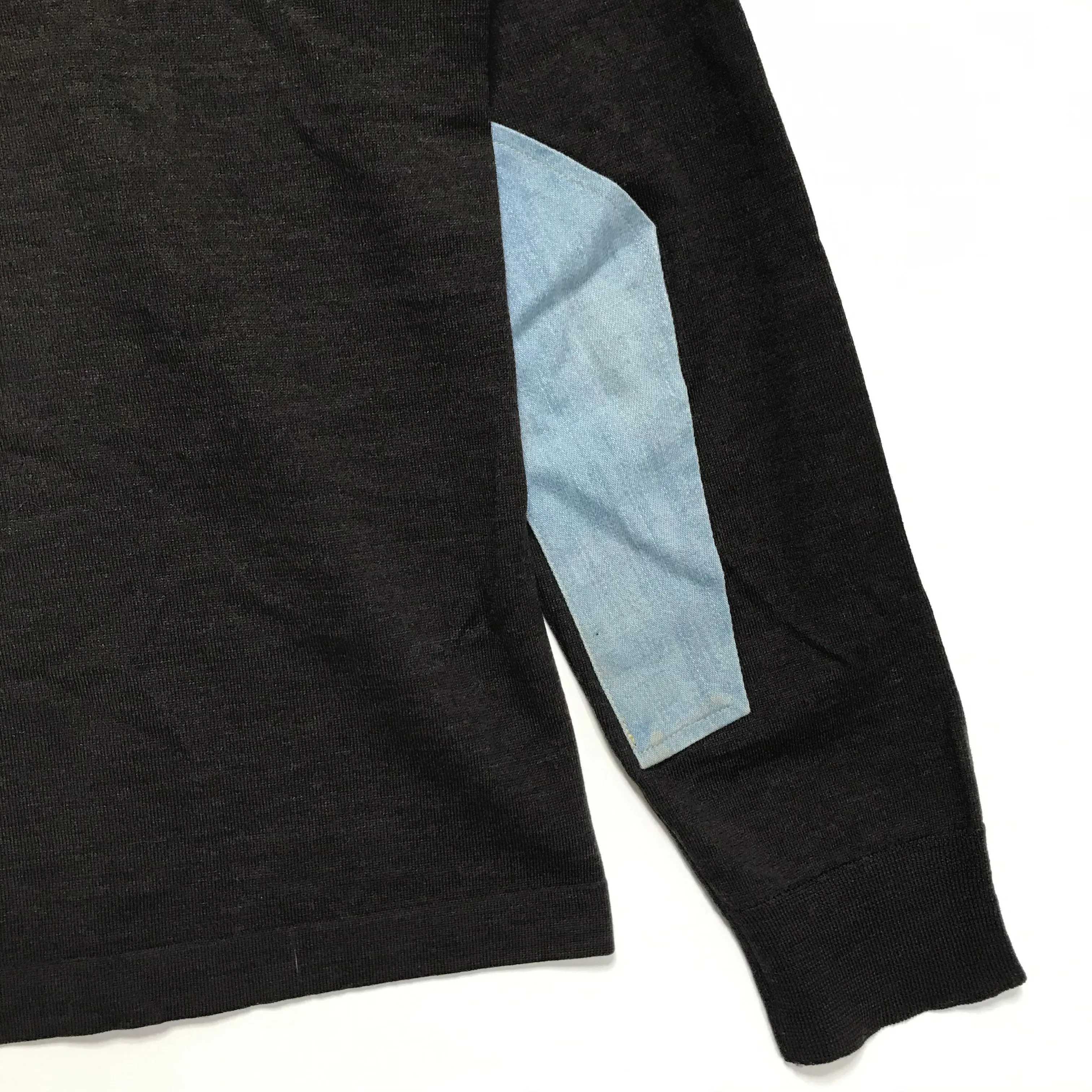 [M] VISVIM 11SS Selmer V-Neck Wool Sweater Brown