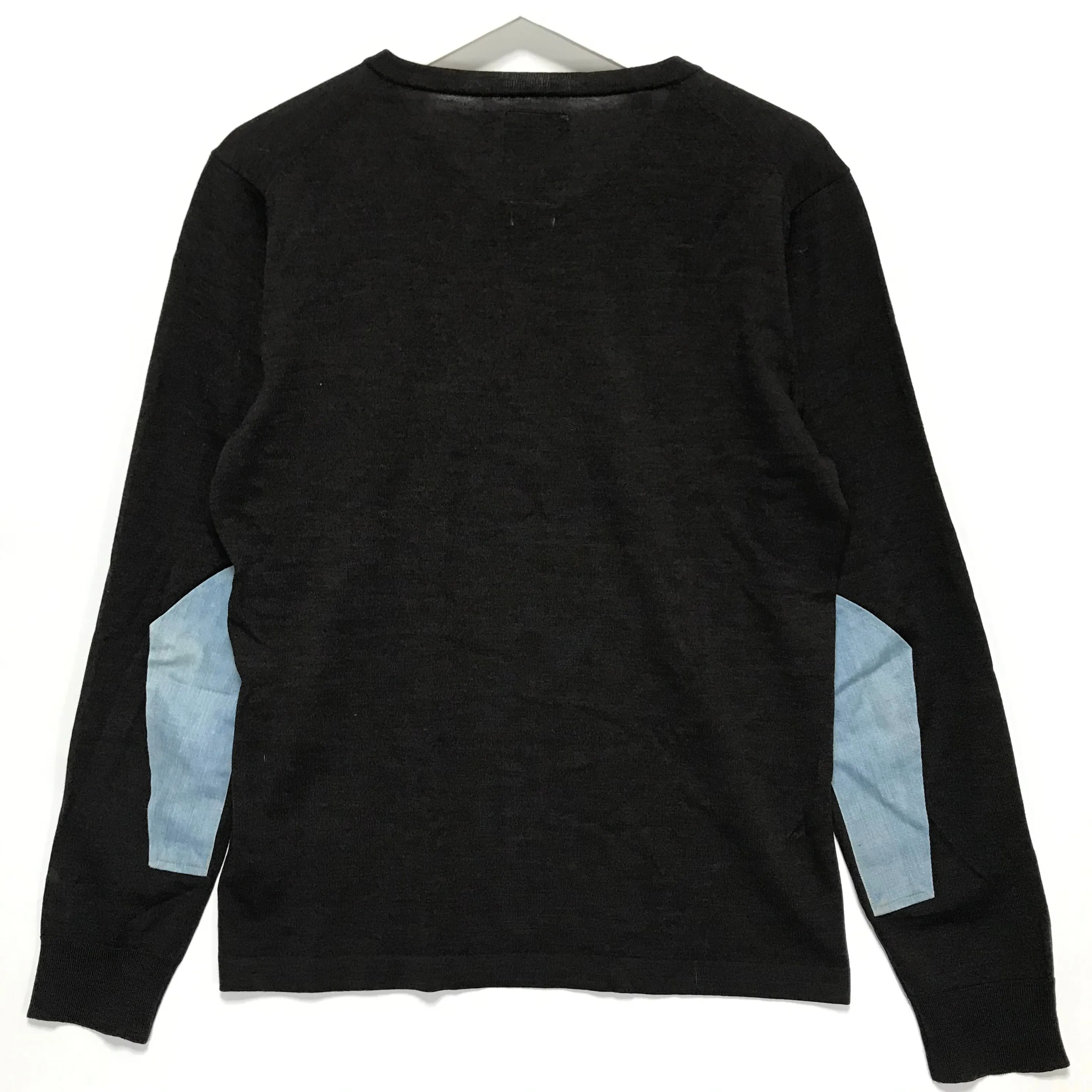 [M] VISVIM 11SS Selmer V-Neck Wool Sweater Brown