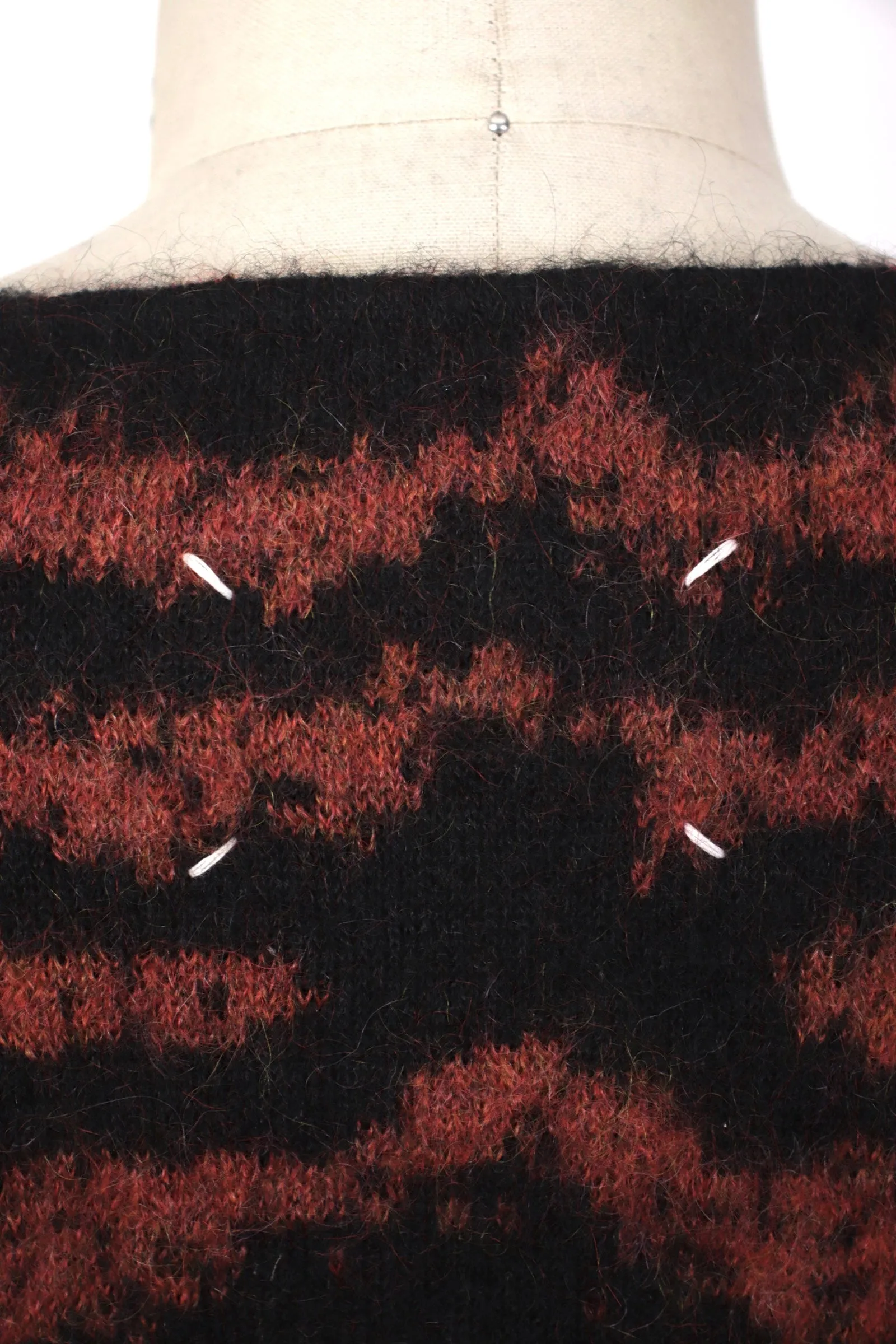 Maison Margiela Archival Mohair Tiger Sweater