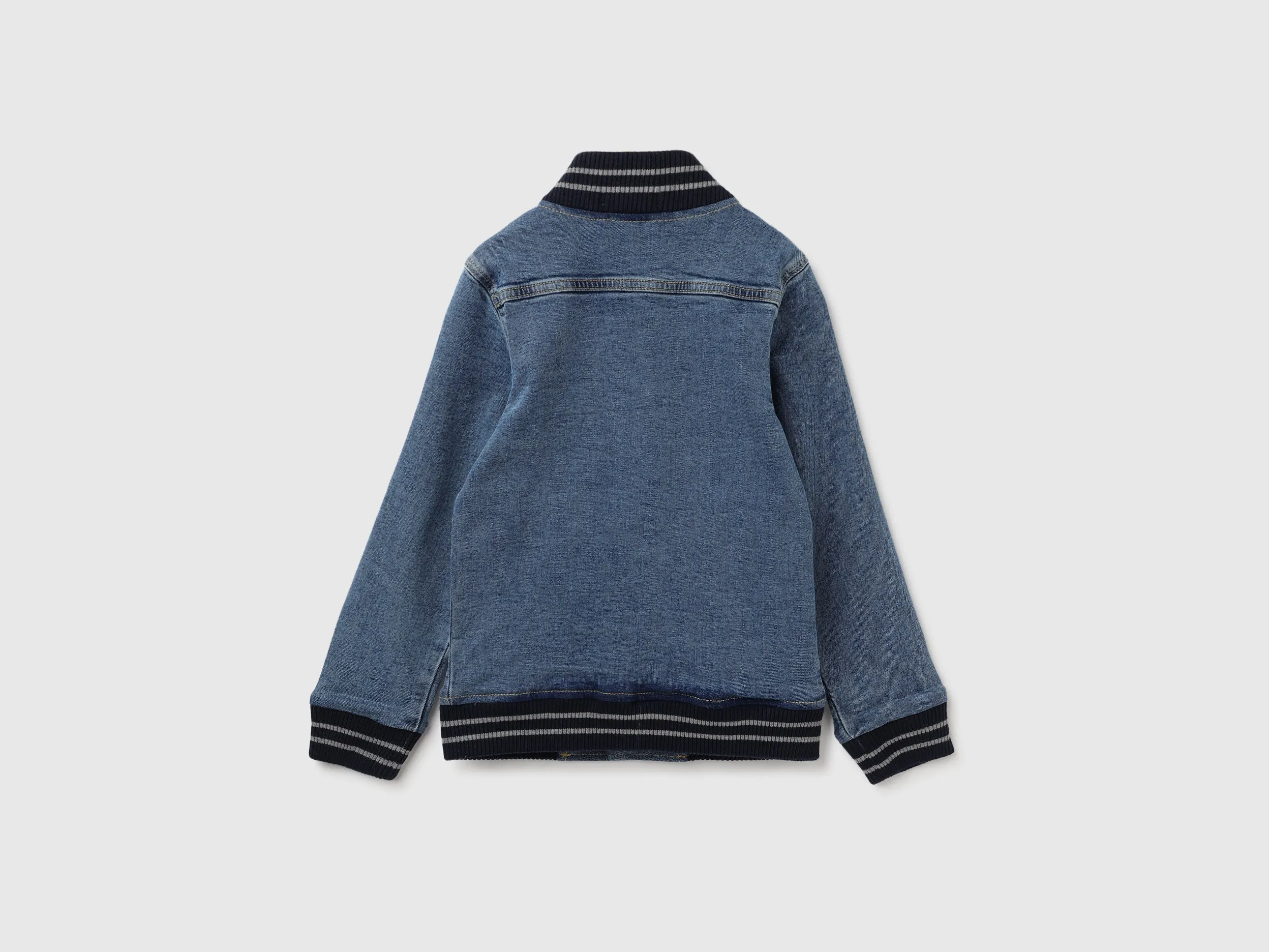 Mandarin Solid Zipper Jacket