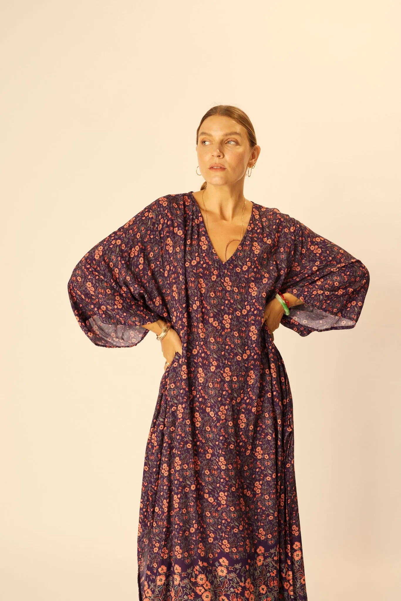 MARIN DRESS WITH SASH