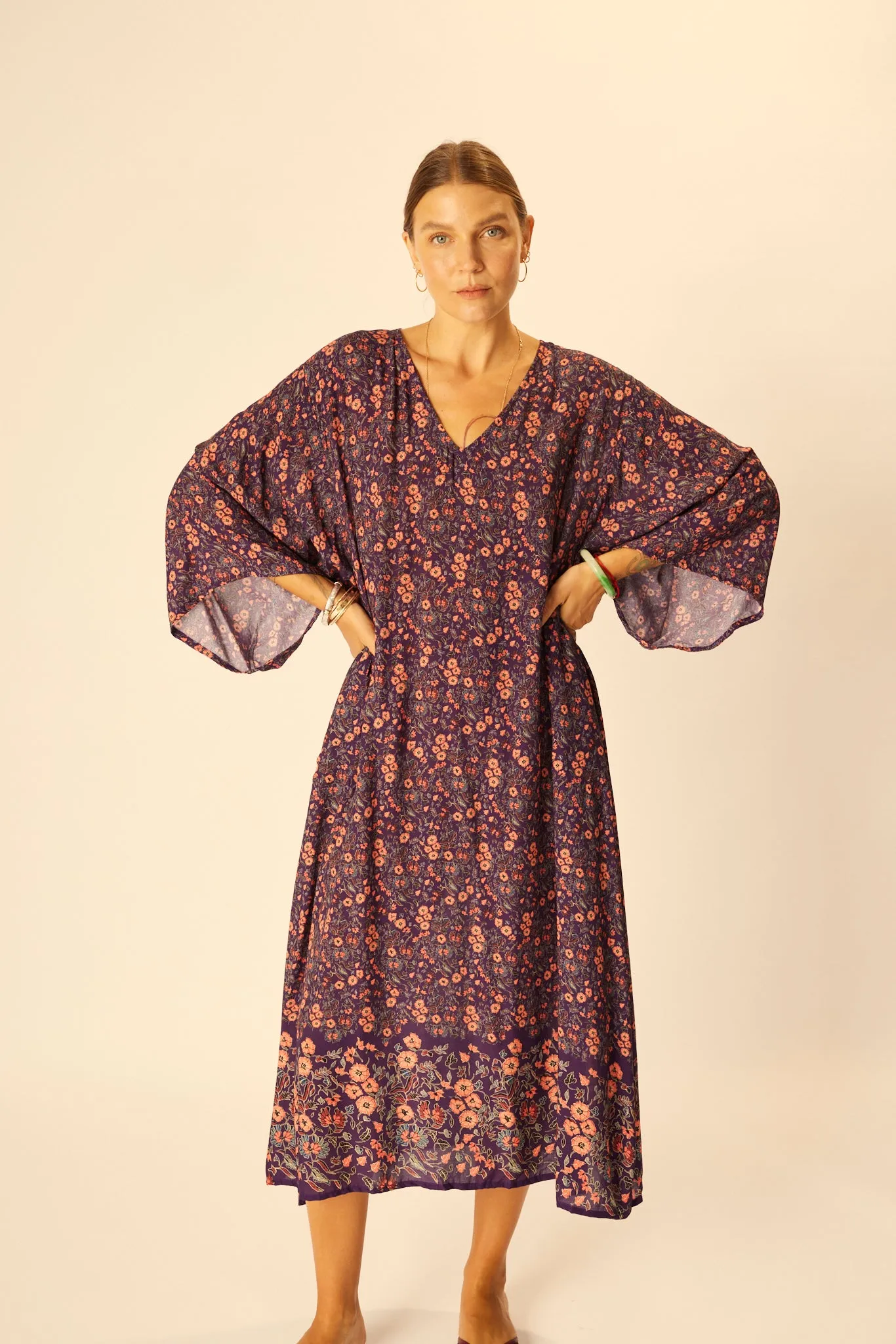 MARIN DRESS WITH SASH