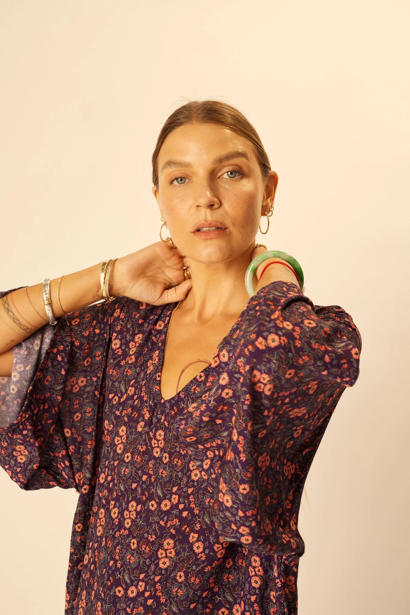 MARIN DRESS WITH SASH