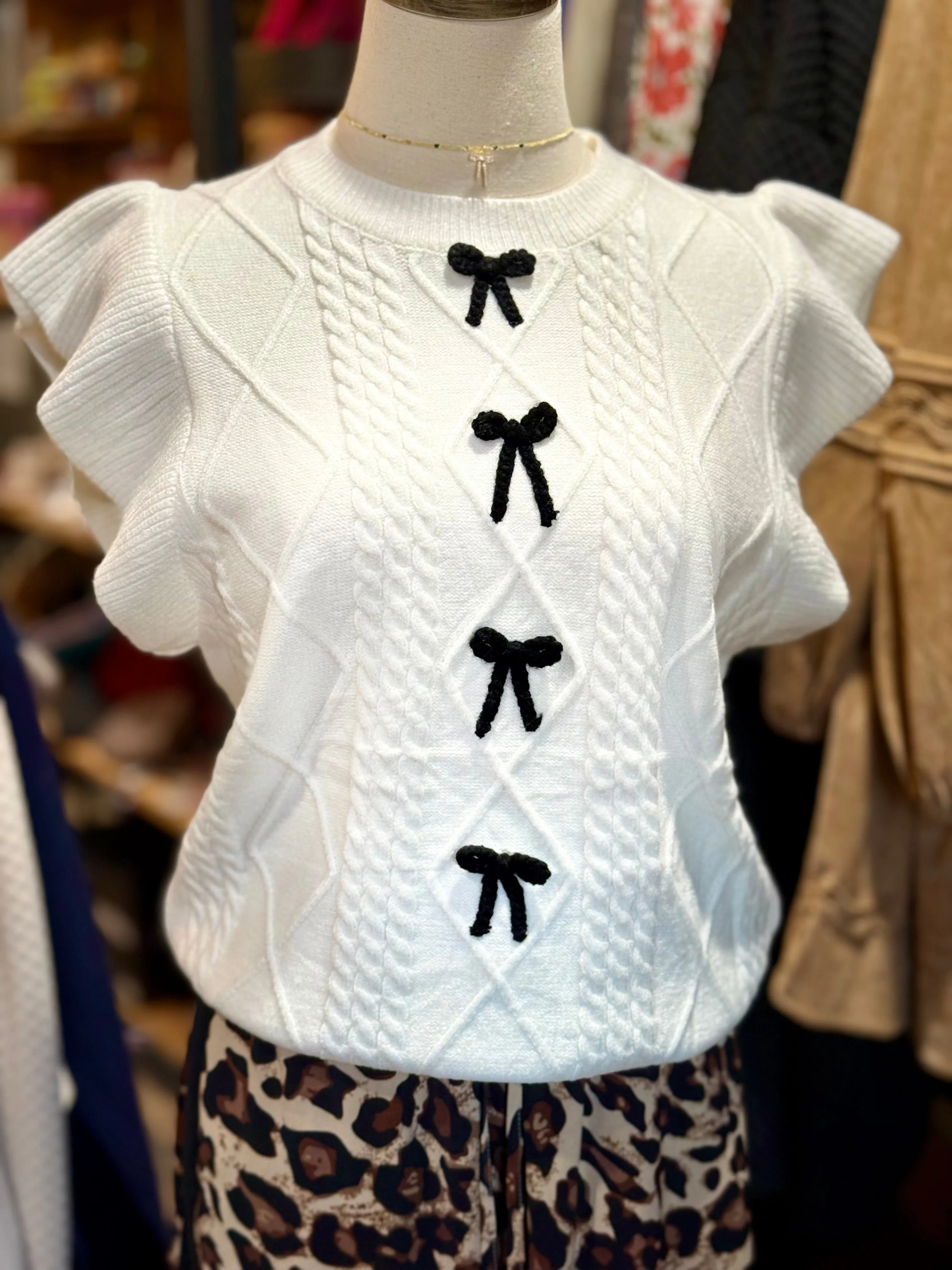 Mary Bow Sweater