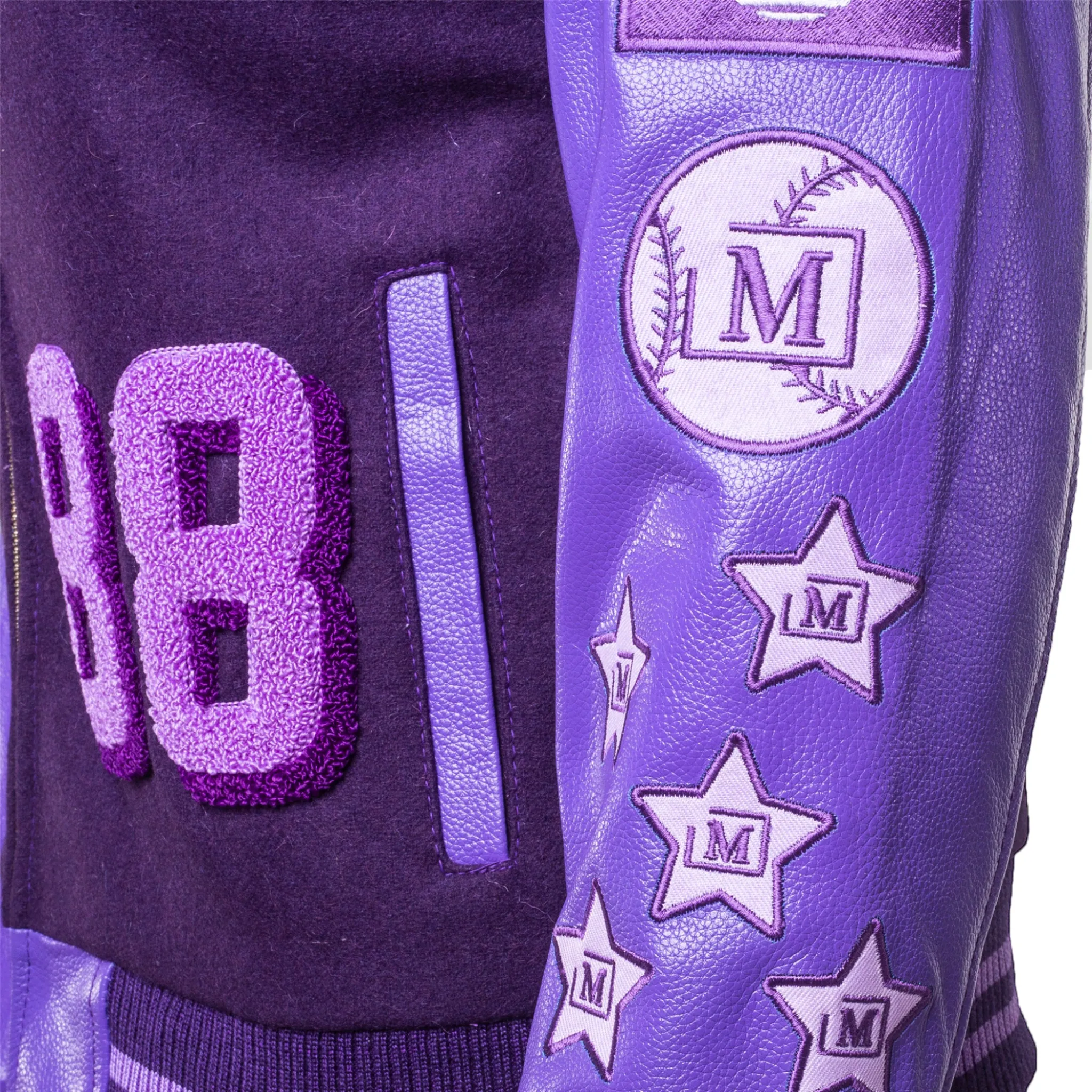 MDB Brand Men's Letterman Jacket