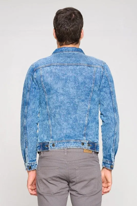 Men's Plus Size Denim Jacket