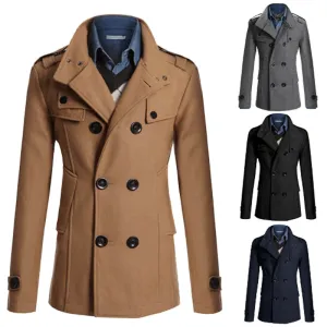 Men's Slim Fit Dress Coat