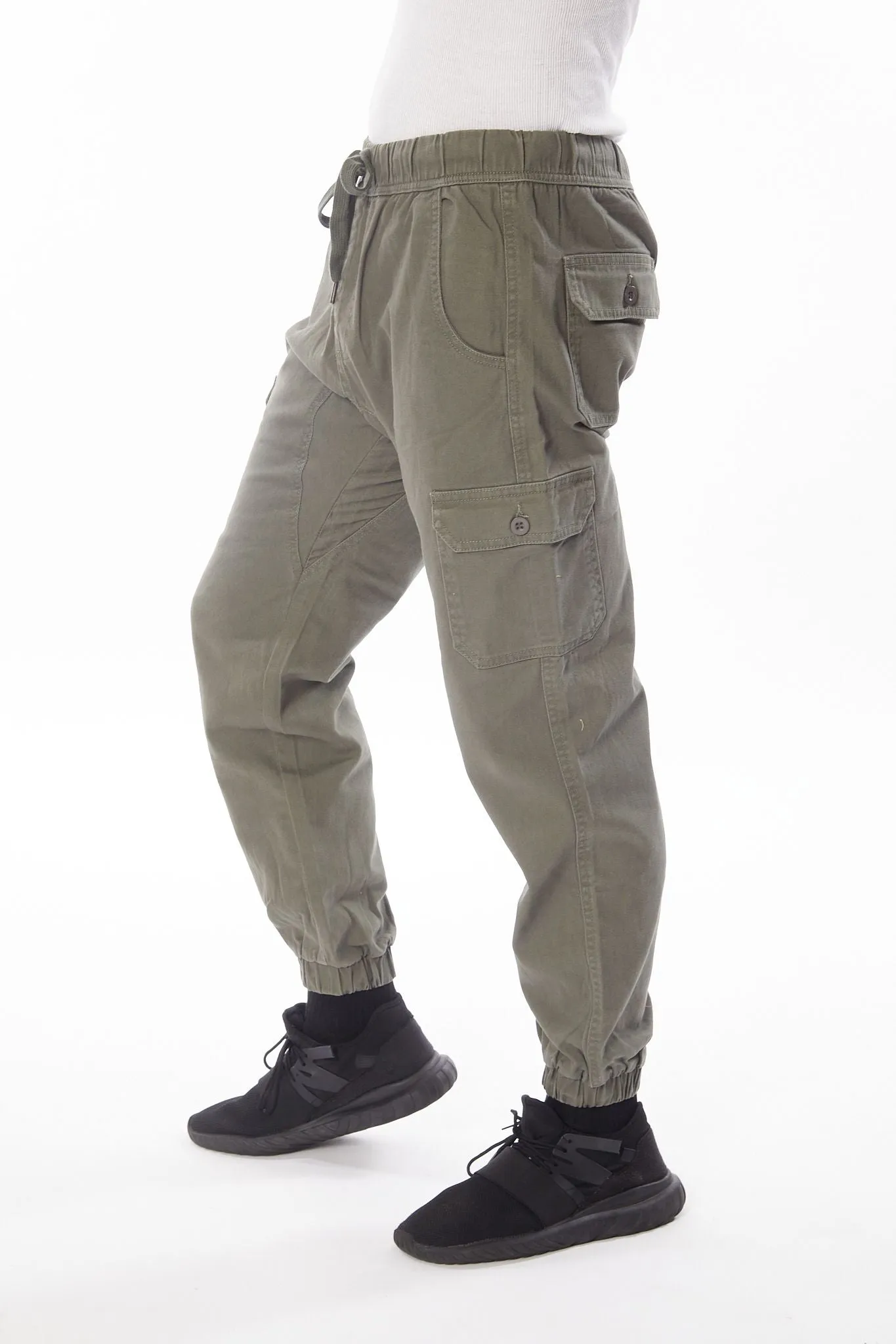 Men's  Twill Jogger cargo Pants