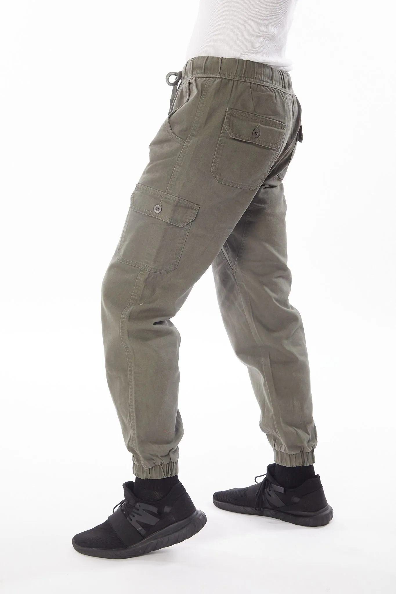 Men's  Twill Jogger cargo Pants