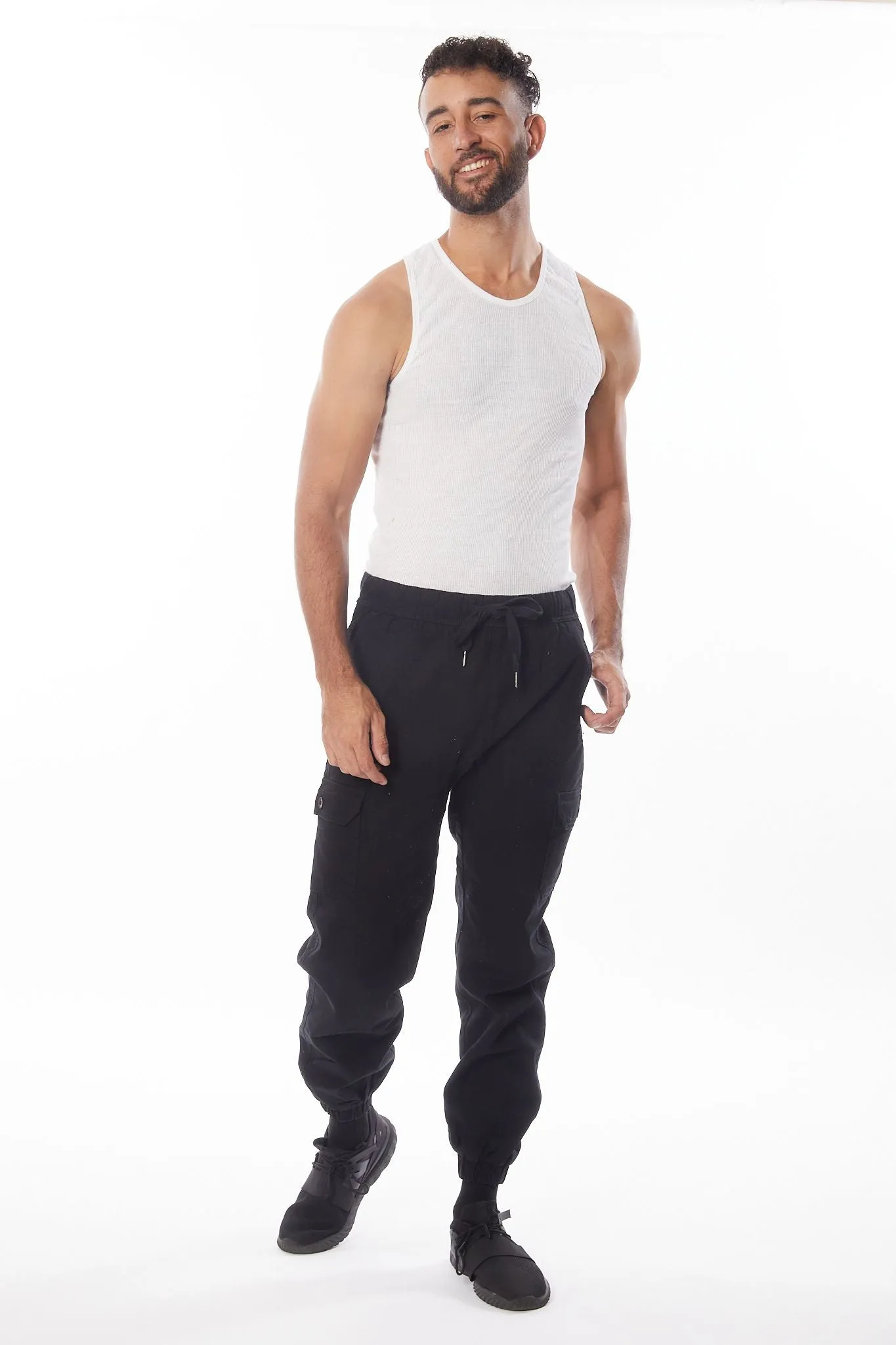 Men's  Twill Jogger cargo Pants