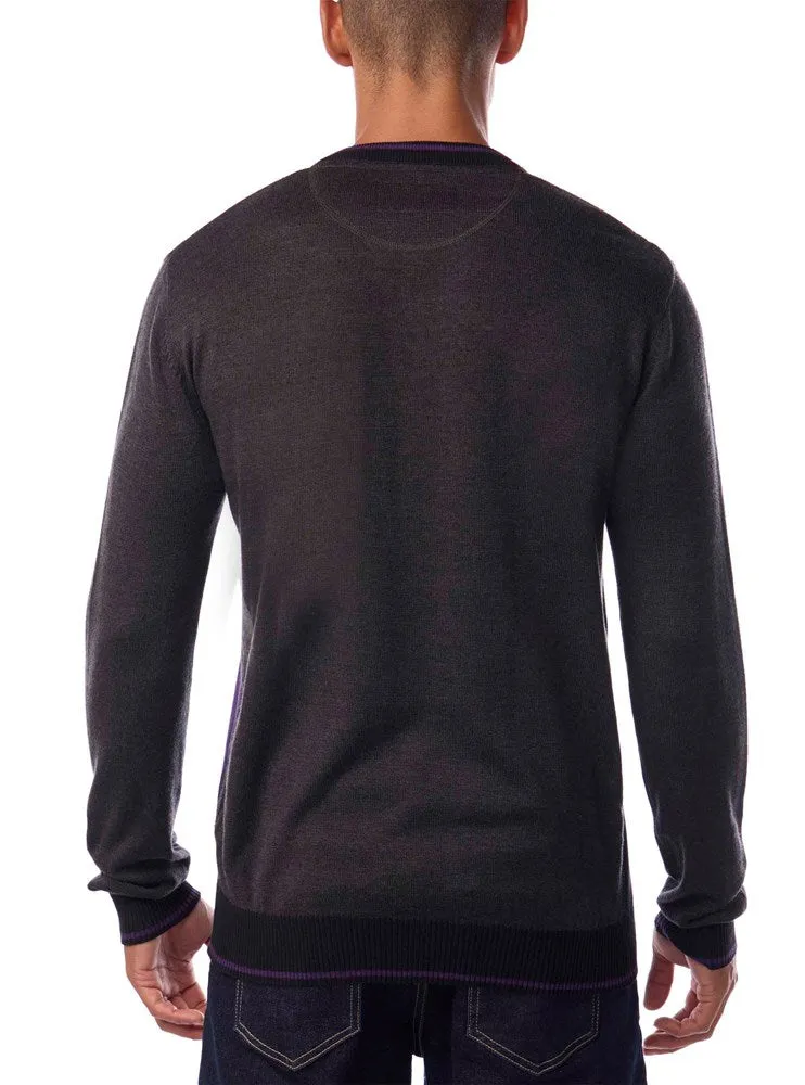 Men's v neck sweater