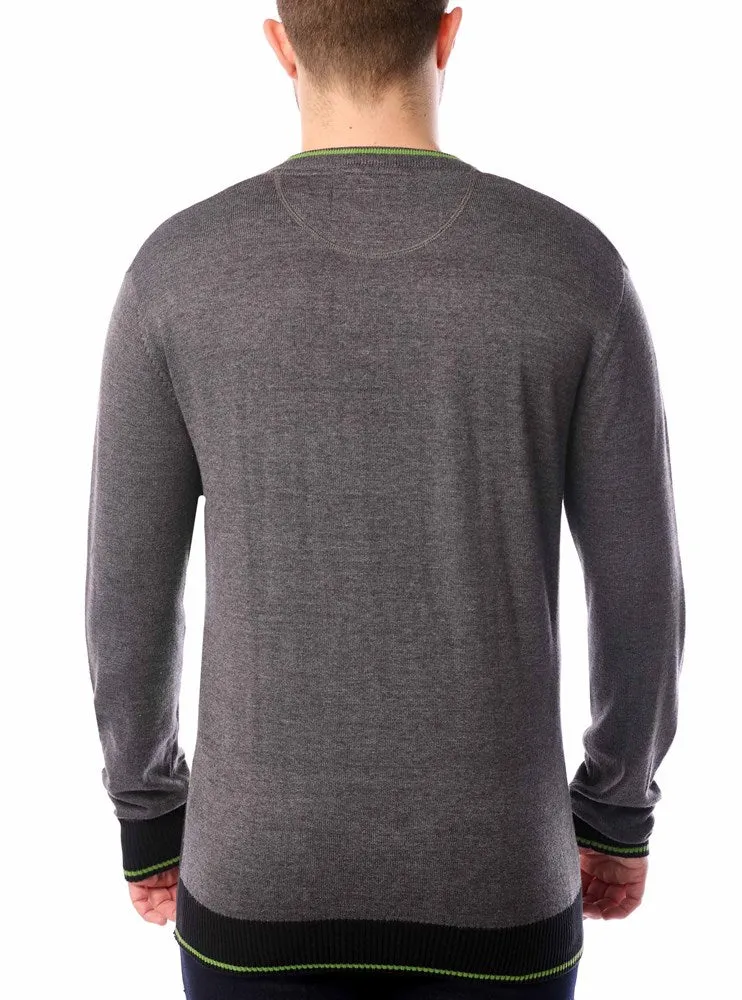 Men's v neck sweater