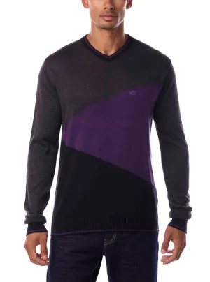 Men's v neck sweater