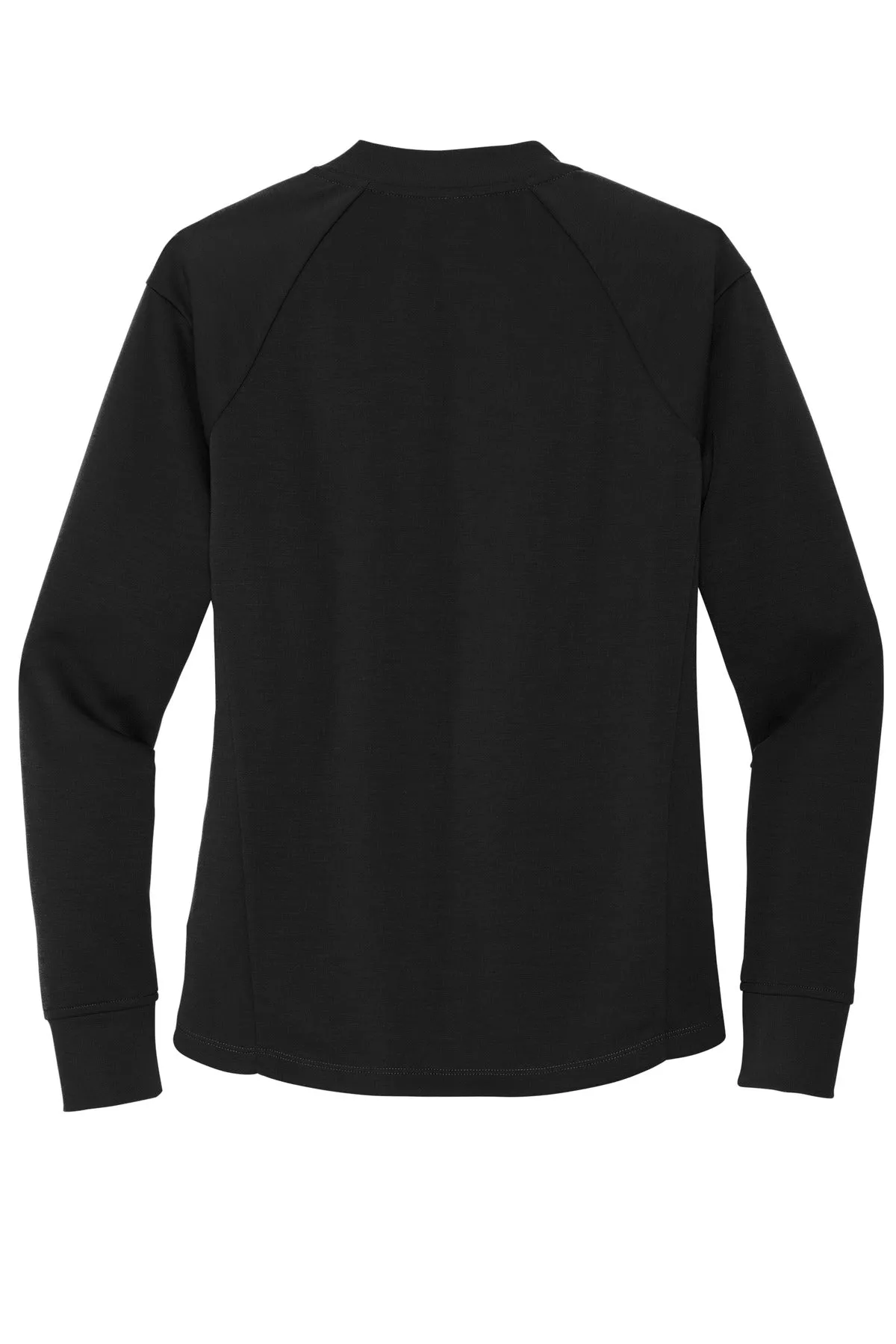 Mercer Mettle Women's Double-Knit Bomber MM3001 Deep Black