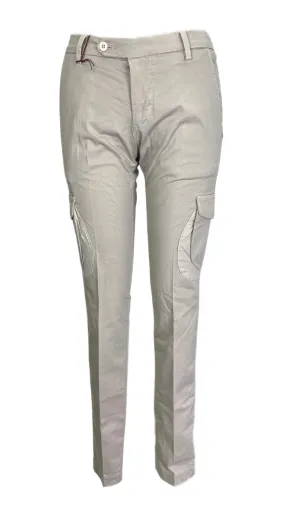 MICHAEL COAL Men's Beige Straight Leg Cargo Pants Sz 29 NWT
